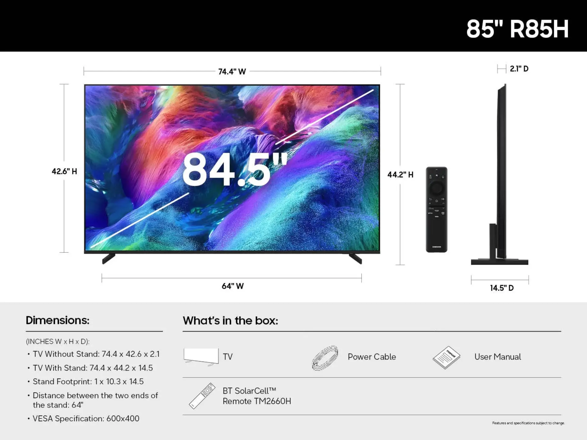 Samsung Class Micro RGB R85H - Image 5