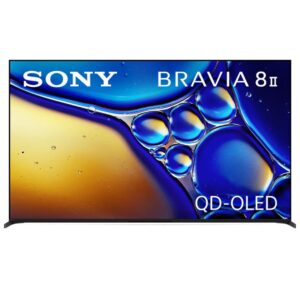 Sony BRAVIA 8 II QD-OLED 4K HDR Google TV with Gemini (2025)