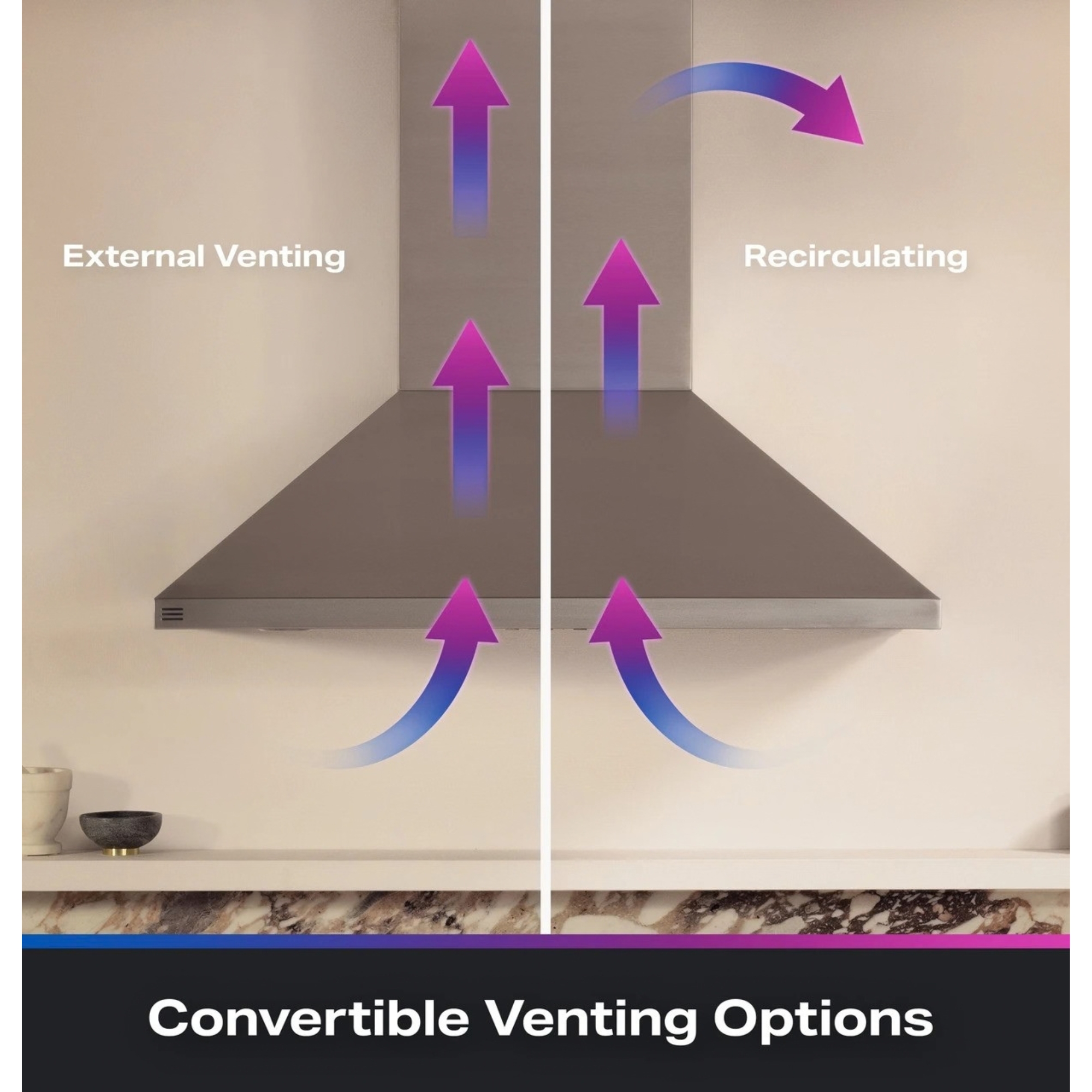 GE Profile 36" Wall-Mount Vent Hood with Clean Air Sensors - Image 11