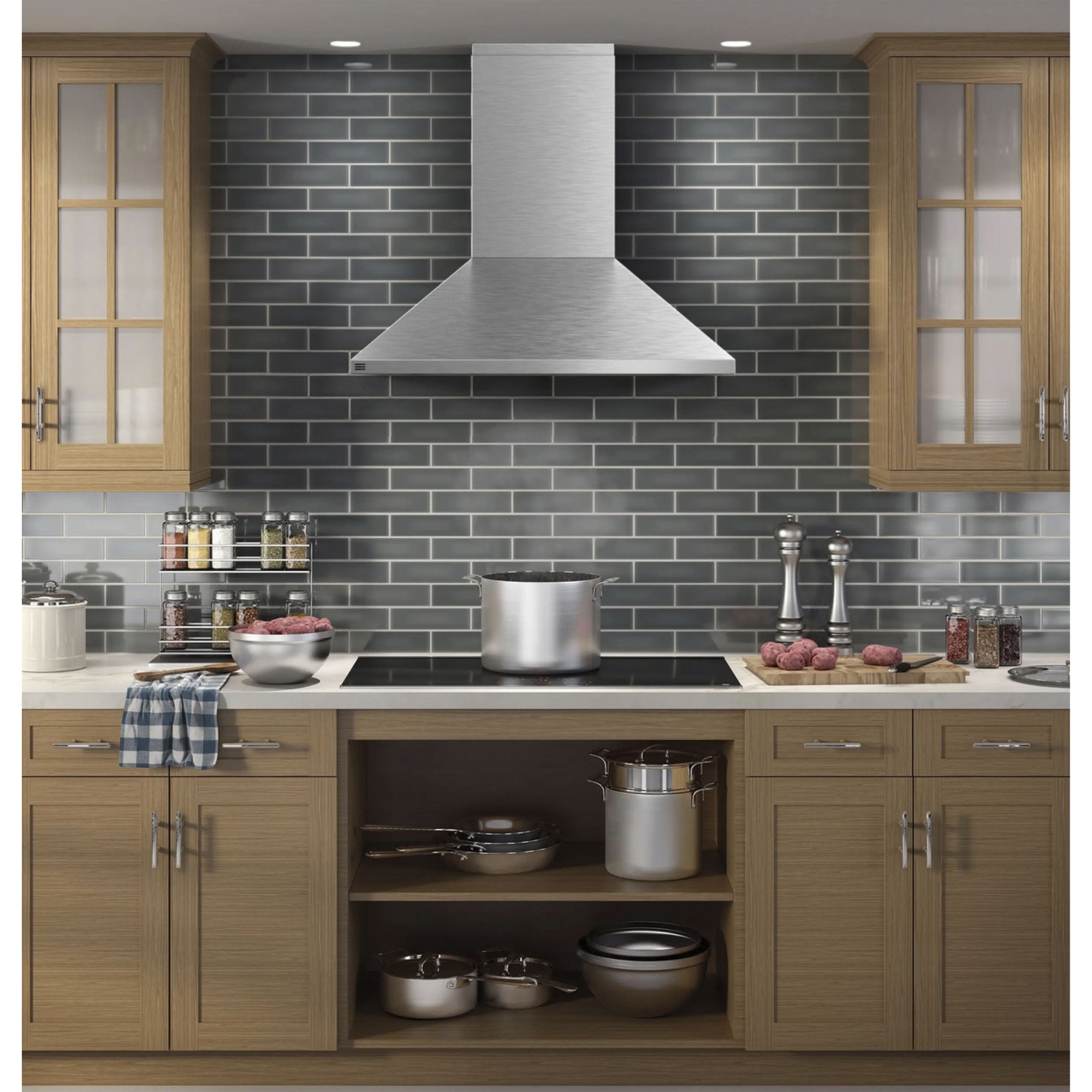 GE Profile 36" Wall-Mount Vent Hood with Clean Air Sensors - Image 5