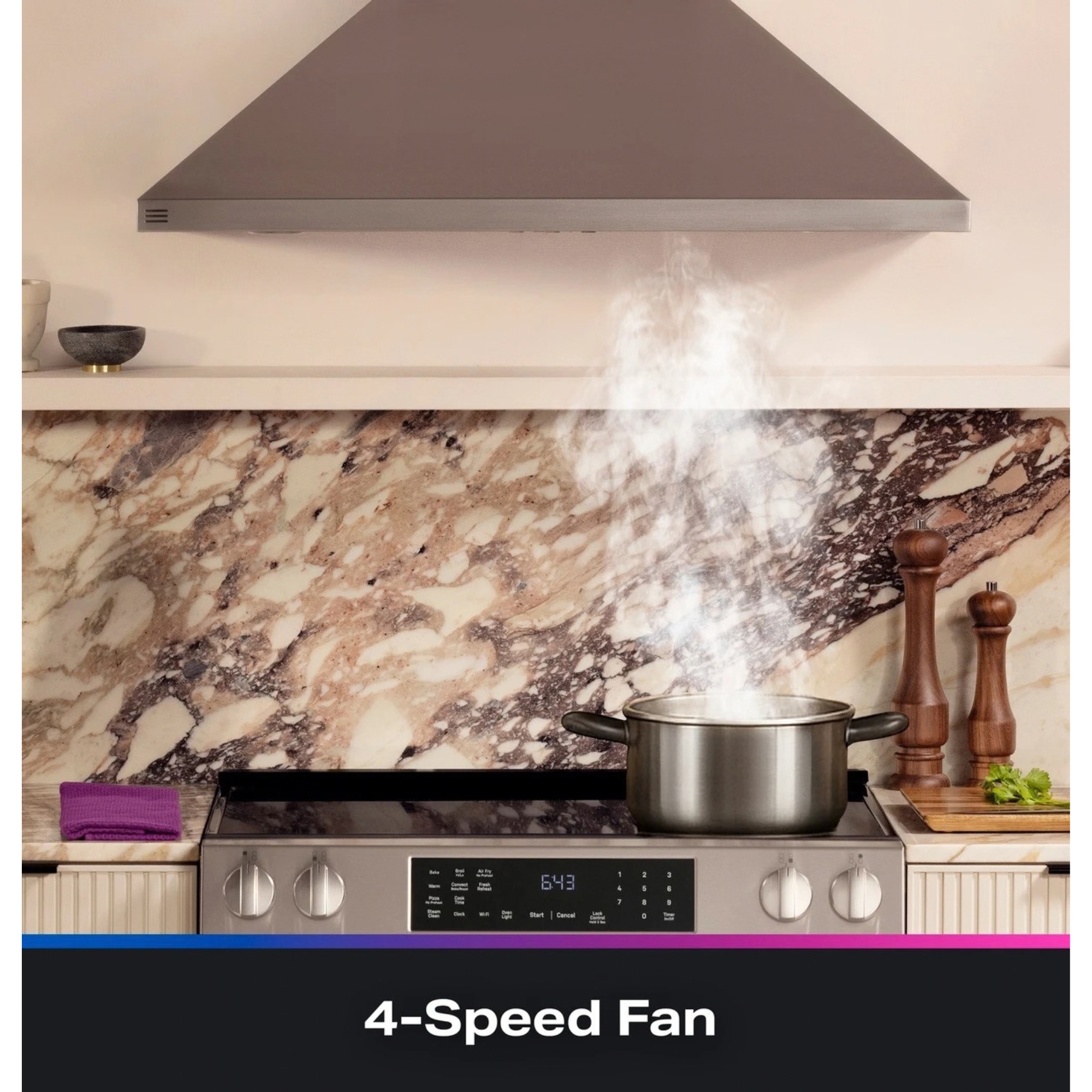 GE Profile 36" Wall-Mount Vent Hood with Clean Air Sensors - Image 6