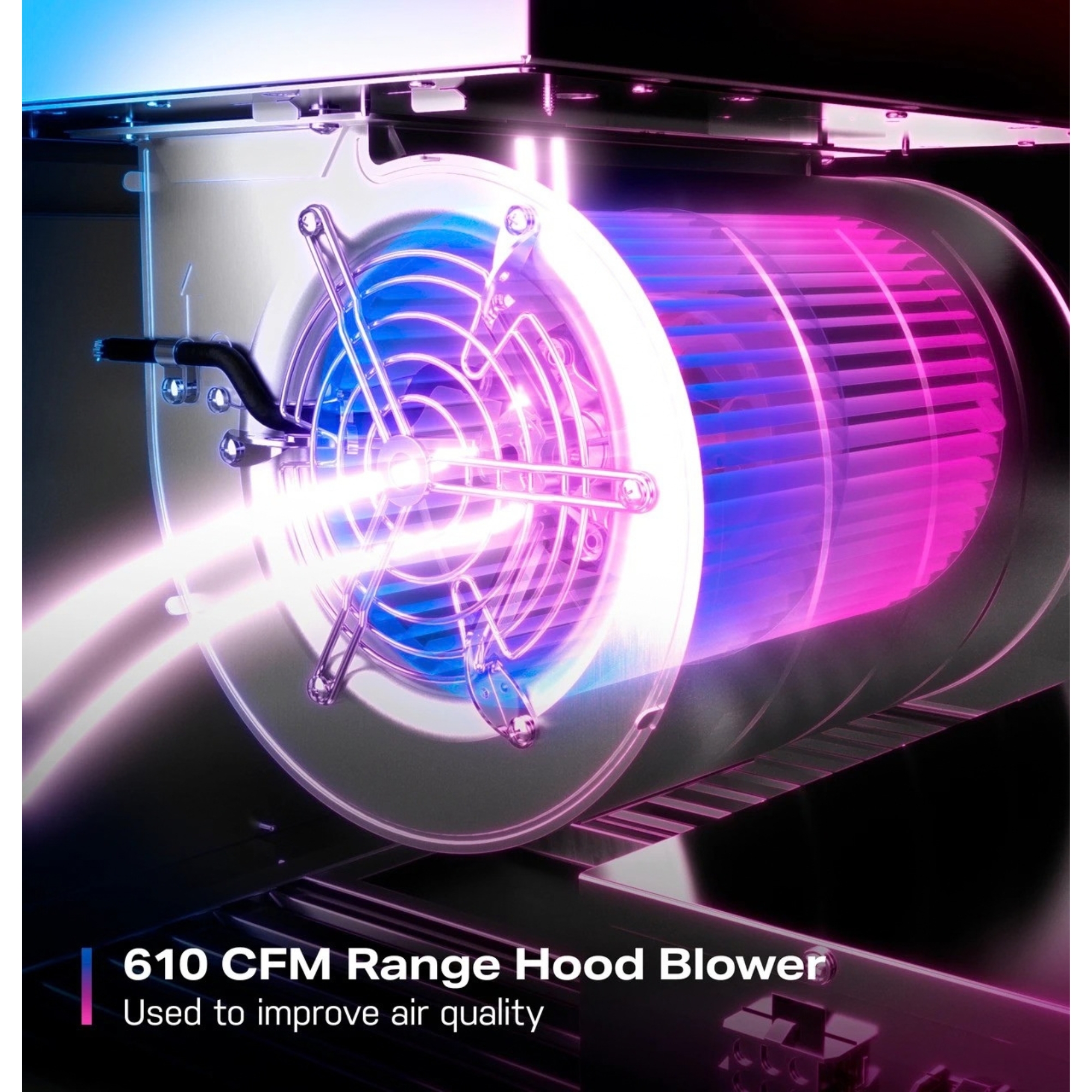 GE Profile 36" Wall-Mount Vent Hood with Clean Air Sensors - Image 9