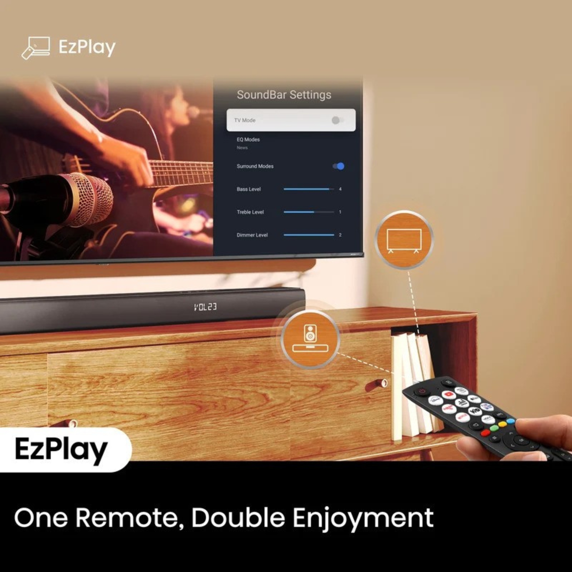 Hisense AX3100Q 3.1Ch, Dolby Atmos / DTS:X Soundbar with Wireless Subwoofer - Image 11