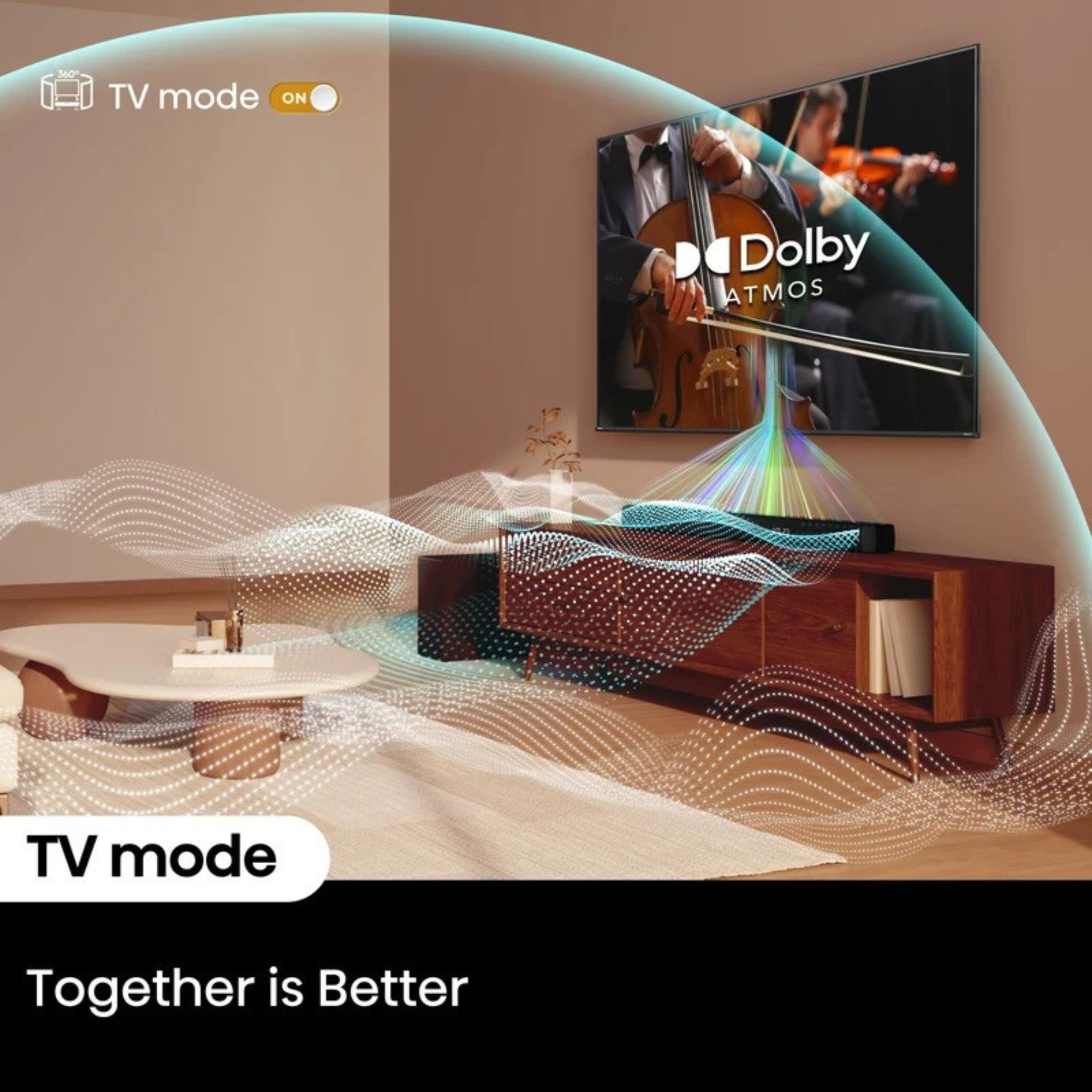 Hisense AX3100Q 3.1Ch, Dolby Atmos / DTS:X Soundbar with Wireless Subwoofer - Image 9