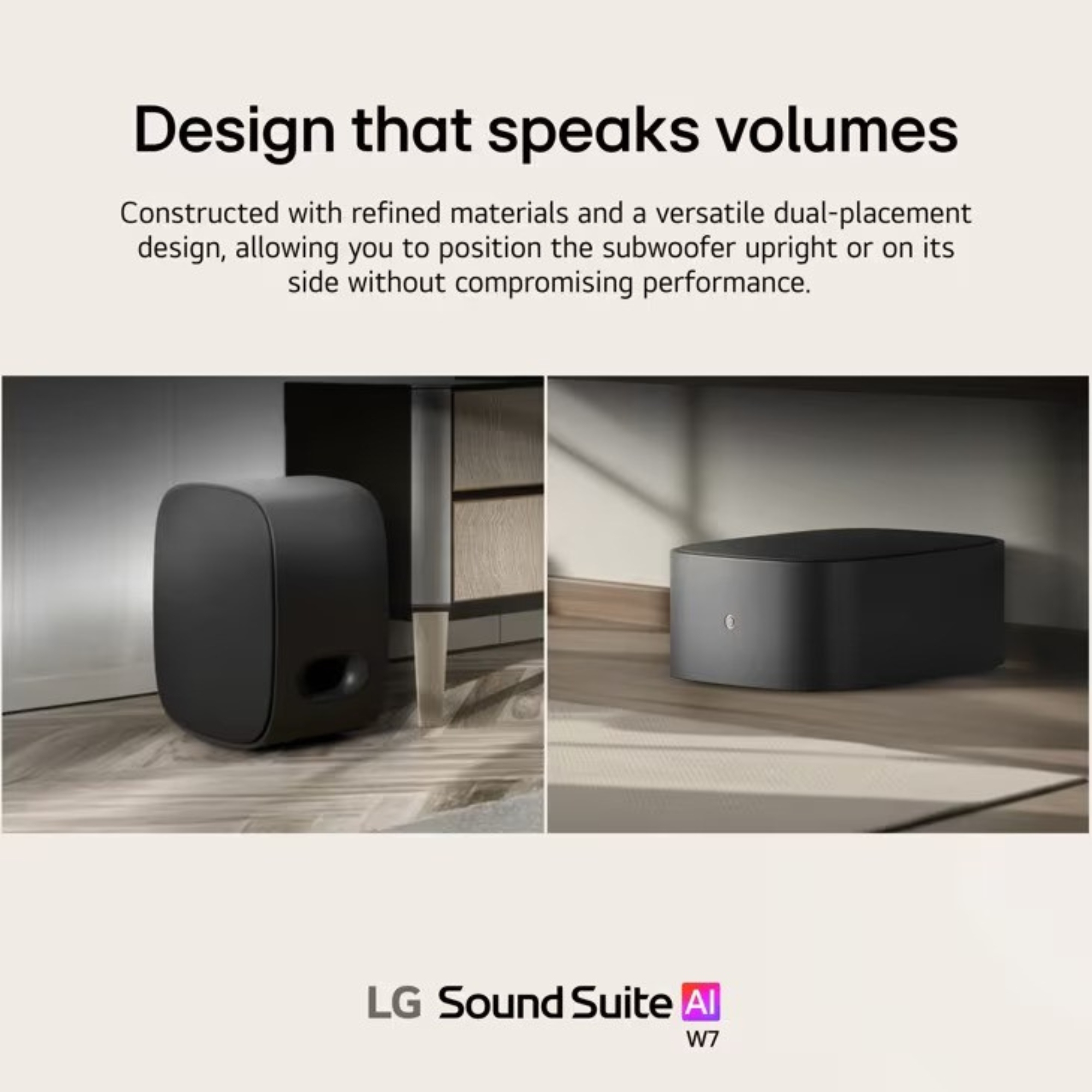 LG Cinema Suite 7 with H7 Soundbar and W7 Subwoofer, Dolby Atmos FlexConnect - Image 6