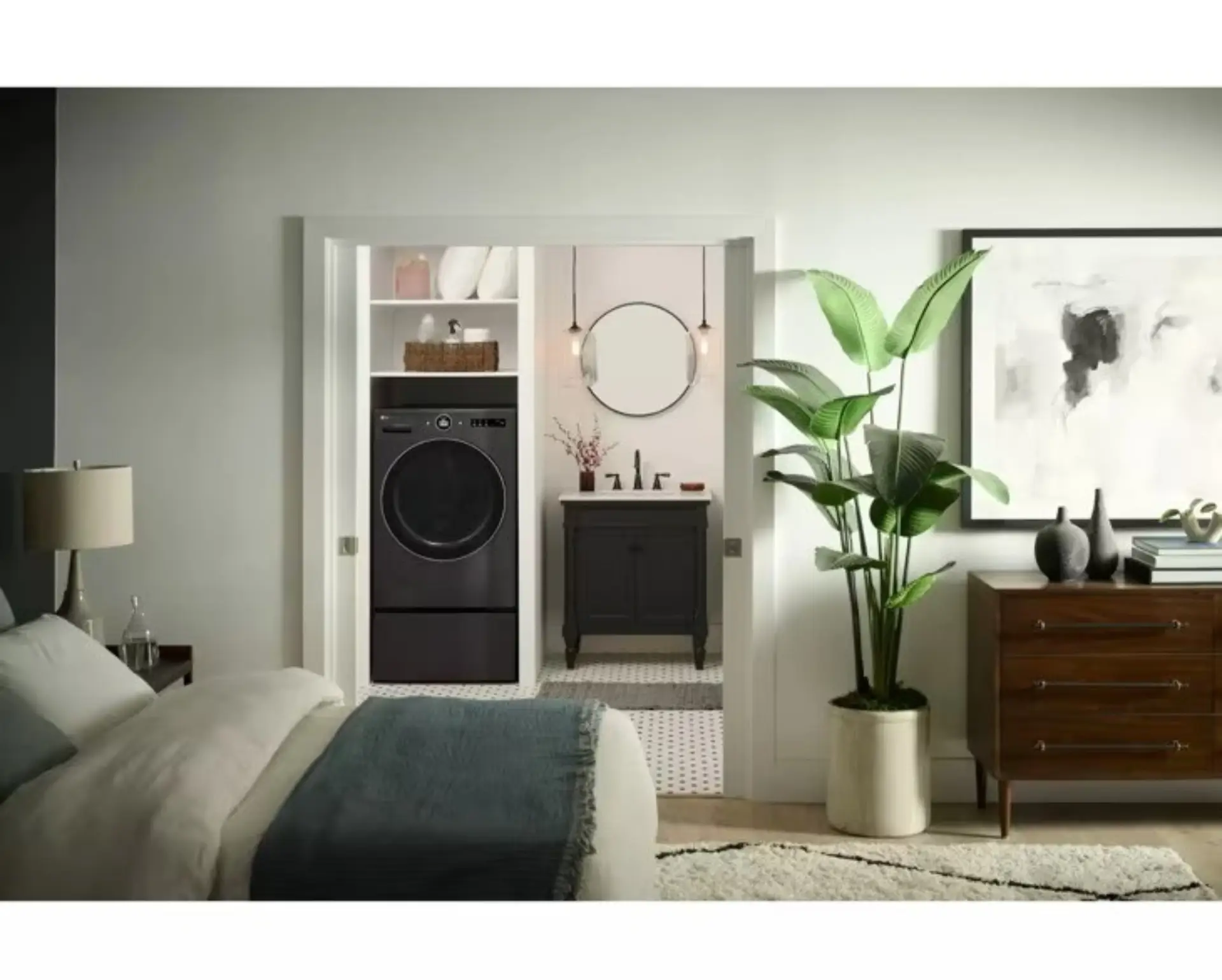 LG WashCombo™ Ventless Washer/Dryer Combo All-in-One 5.0 cu. ft. Mega Capacity with Inverter HeatPump™ Technology and Direct Drive Motor - Image 19
