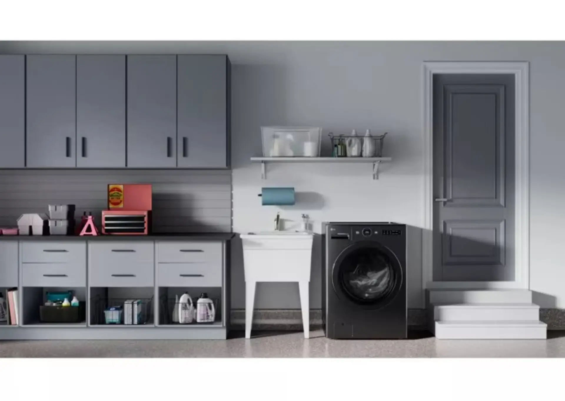 LG WashCombo™ Ventless Washer/Dryer Combo All-in-One 5.0 cu. ft. Mega Capacity with Inverter HeatPump™ Technology and Direct Drive Motor - Image 20
