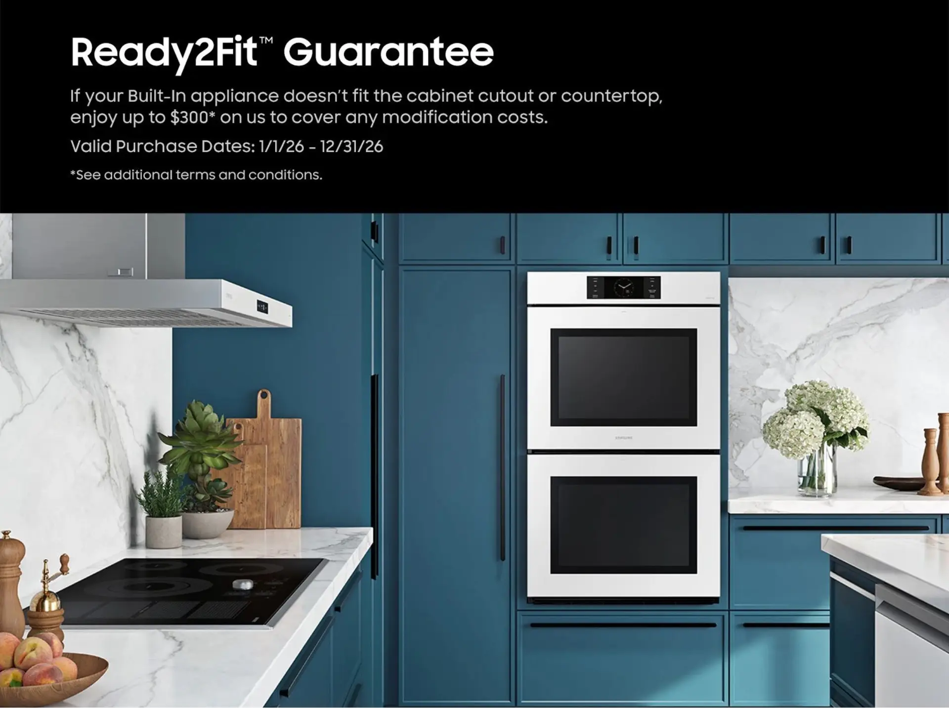 Samsung Bespoke AI Double Wall Oven AI Home 7" Display | AI Pro Cooking™ | 5.1 cu.ft./5.1 cu.ft. - Image 3