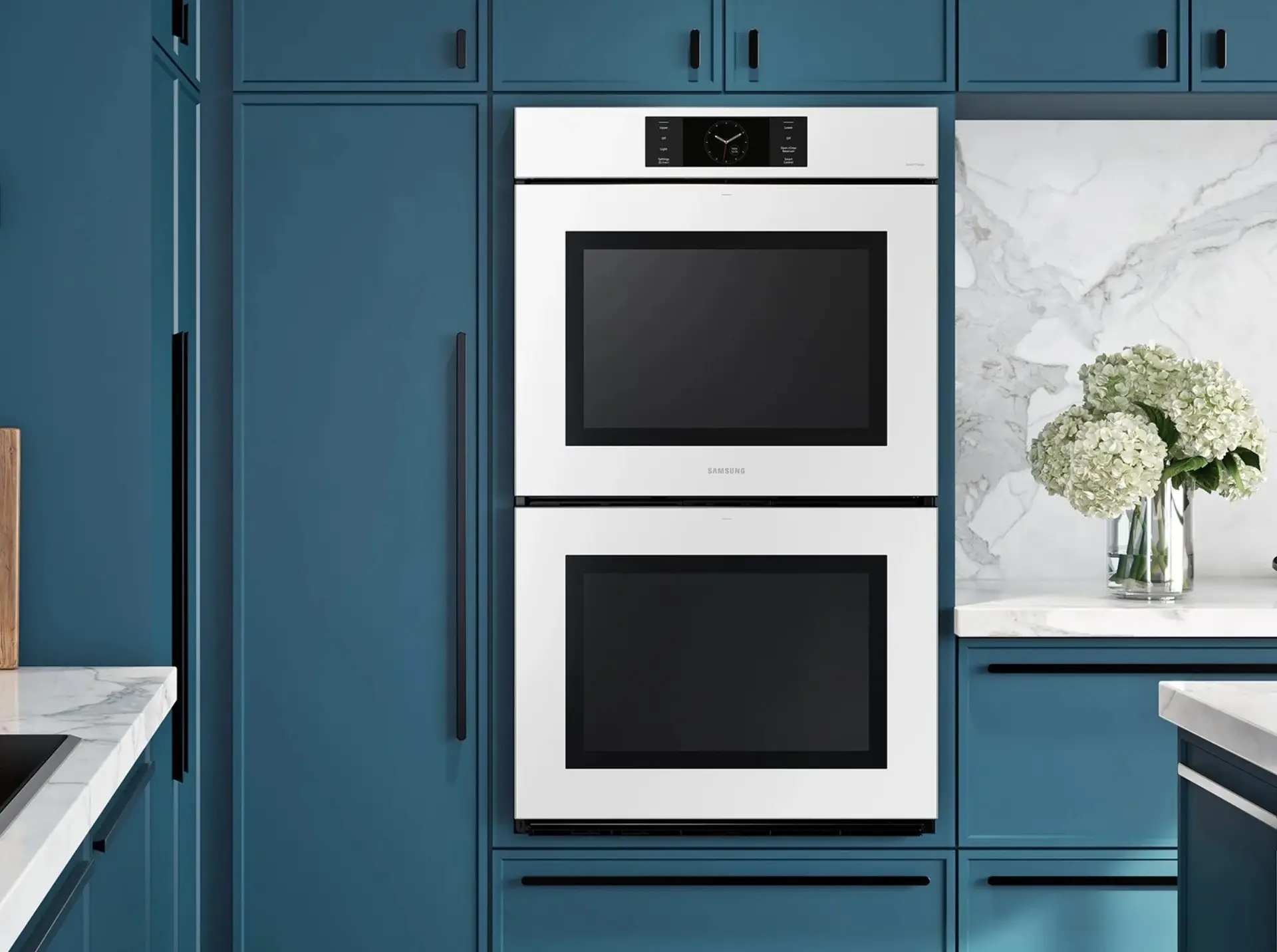 Samsung Bespoke AI Double Wall Oven AI Home 7" Display | AI Pro Cooking™ | 5.1 cu.ft./5.1 cu.ft. - Image 7