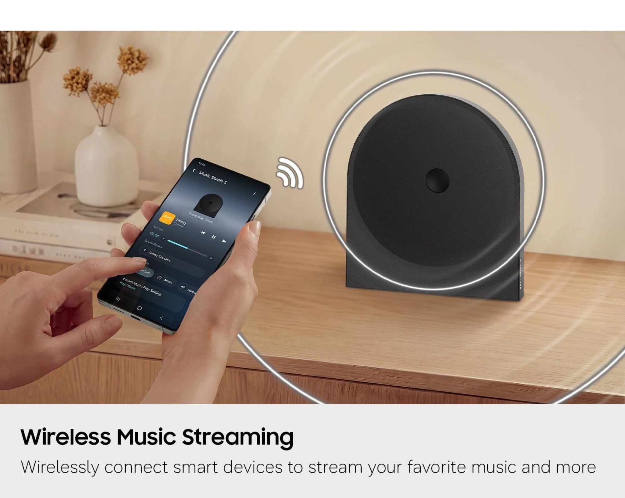 Samsung Music Studio 5 HW-LS50H 2.0ch WiFi-Bluetooth Wireless Speaker (2026) - Image 7
