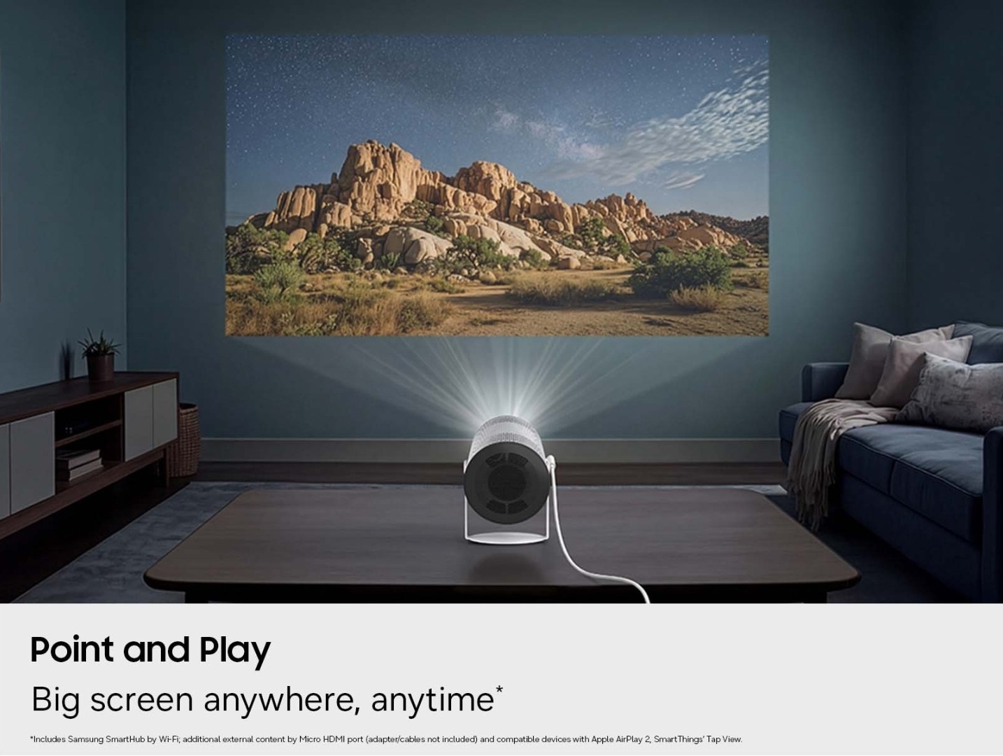 Samsung The Freestyle+ Full HD | Portable Projector | (2026) - Image 7