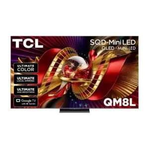 TCL Mini LED 4K UHD HDR Smart TV with Google TV – QM8L